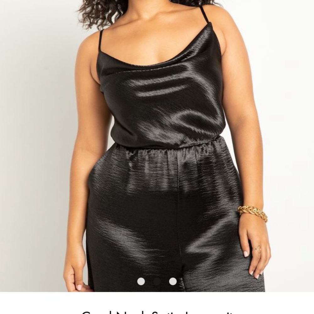 Satin jumpsuit